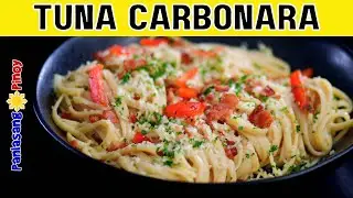 Tuna Carbonara Recipe | Festive Pasta for Birthdays and Holidays