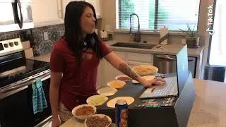 DJ Kelly In The House spinning that Taco Bell at Coachella.
