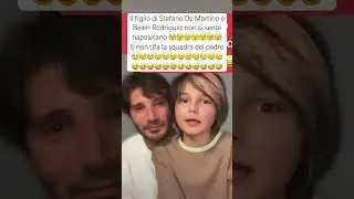 Il figlio di Stefano De Martino 😅 