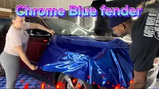 Chrome blue ( feels like Avery Dennison )