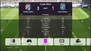 PES2020 DINAMO Zagreb M.City Freekick goal