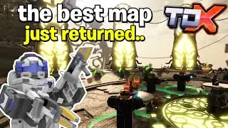 The BEST Map Just RETURNED In TDX.. | Roblox Tower Defense X