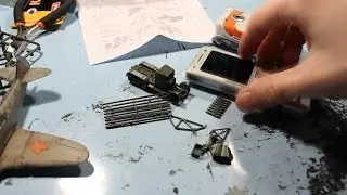 Сборка модели реактивной установки БМ 13 