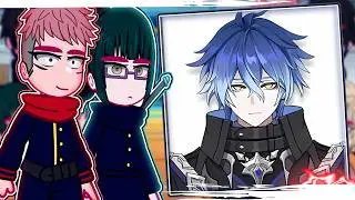 ||Jujutsu Kaisen reacting to GENSHIN IMPACT LUNA|| \\🇧🇷/🇺🇲// ◆Bielly - Inagaki◆
