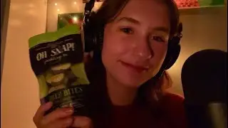 ASMR Dill Pickle Crunch (+some mochi) 🍡