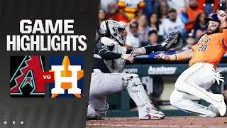 D-backs vs. Astros Game Highlights (9/6/24) | MLB Highlights