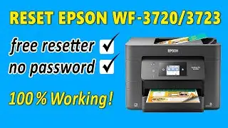 Epson WorkForce Pro WF-3720/3723 Reset Tutorial - free epson adjustment program