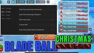 ( CHRISTMAS 🎄) BLADE BALL NEW Script Roblox | Pastebin | Auto Curve + Auto Parry + Manual Spam