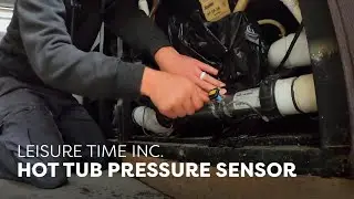 Hot Tub Display Shows Dashes - Pressure Sensor Replacement, Hot Spring Hot Spot Rhythm