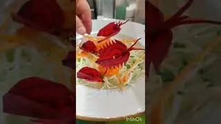 very Red butterfly came on the flowers 🌺 #youtube #bangalore #chef #shortvideo #cheflife #special