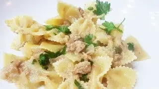 CREAMY TUNA BUTTERFLIES | FoodVlogger