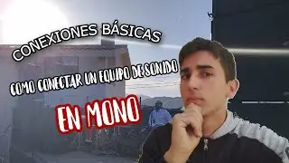 🔊Como conectar un equipo de sonido en mono⎮ como conectar una mezcladora a un equipo de sonido