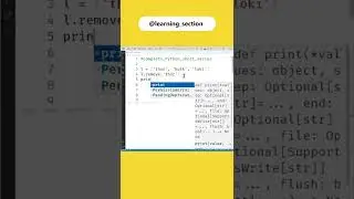 Remove item by name from list  - Python | Learning Section