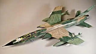 F-105D Thunderchief - малоизвестная легенда Вьетнама | Hobby Boss 1/48 | Motochkin