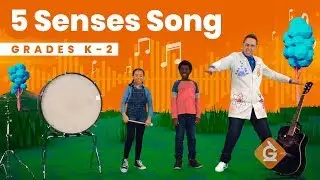 The Five Senses SONG | Science for Kids | Grades K-2