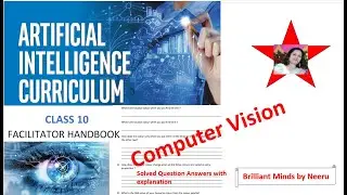 COMPUTER VISION AI Class 10 Code Code 417-Artificial Intelligence Computer Vision Class 10