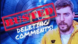 James Donaldson (MrBeast) Caught Deleting Comments