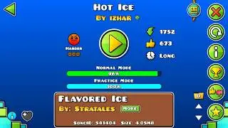 [GD] HOT ICE BY IZHAR (ALL COINS) | GEOMETRY DASH 2.11