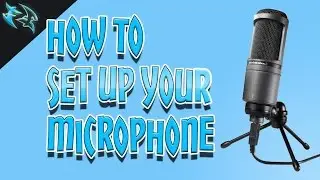 HOW TO SET UP YOUR MIC  / MICROPHONE FOR GAMING