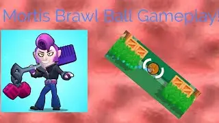 Brawl Stars Gameplay (Mortis in Brawl Ball)