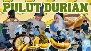PULUT DURIAN MUSANG QUEEN 🦠  HABİS PANAS BADAN AI TEAM?!?