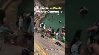 Instagram vs Reality: Mexico Cenotes | Suytun Cenote 