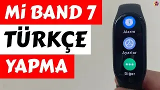 Xiaomi Mi Band 7 TÜRKÇE Yapma — ÇOK BASİT! Xiaomi Mi Band 7 Dil Değiştirme