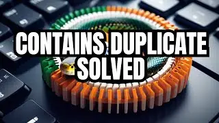 Contains Duplicate Coding Interview Problem Python Solution in Hindi #vishwottam #python #interview