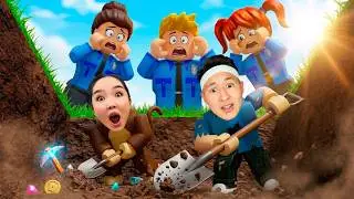ЗООПАРКТЕН ҚАШАМЫЗ ЖЕРДІ ҚАЗЫП😱🙊🙉🐵 ROBLOX🎮