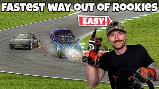 Fastest way to get out of Rookies in Iracing!