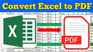 mobile me excel se pdf file kaise banaye | excel to pdf in mobile without app |