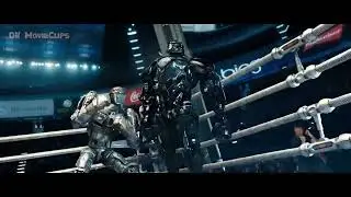 that one cool scene from Real Steel (2011) but with Doom Music