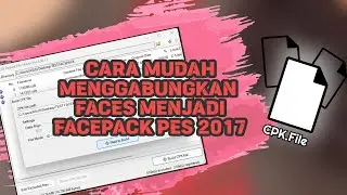 (TUTORIAL) How To Merge Single Face Into Facepack | PES 2017