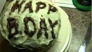 Darion's Nappy Birthday Cake