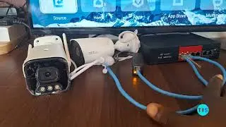 ip camera installation practical setup using nvr + poe switch