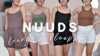 NUUDS Try On Haul & Review | Basics & Sleepwear! SO COMFY 💤
