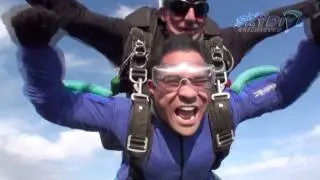Easwara's Tandem skydive!