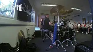 Spike T Smith - Excerpts From Evening Performance At The Freddie Gee Drum Academy.
