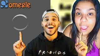 Fingindo PULAR as PESSOAS no Omegle!!! #9
