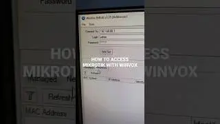 How to Access Mikrotik Firewall With Winbox Utility