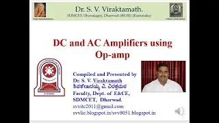 DC and AC Amplifiers using Op-amp