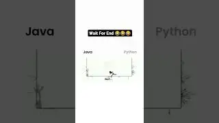 Java vs Python 🤣 