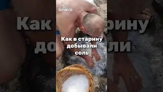 Как в старину добывали соль