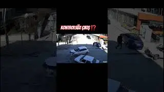 Araçlar Perte Çıktı ⁉️ Kontrolsüz Çıkış mı , Hız mı Kazaya Sebep Oldu ⁉️ #reels #reel #crash
