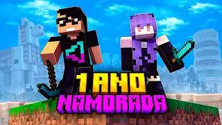 SOBREVIVI 1.000 DIAS COM A NAMORADA NO MINECRAFT - O FILME COMPLETO