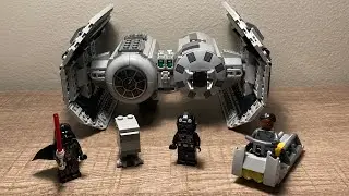 LEGO STARWARS Set 75347 Tie Bomber Timelapse and Review