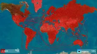 КОРОНАВИРУС — разбушевался и захватывает мир...Симулятор пандемии. Plague inc: Evolved. #1 Геймплей.