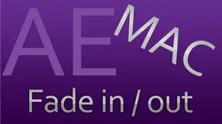 How to Fade In Fade Out in After Effects