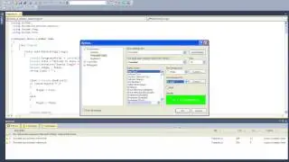 How to change text colour in Visual Studio