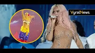 ¿Qué le pasó? Karol G sufrió inconvenientes durante concierto en México
